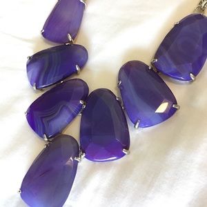 Kendra Scott Harlow Purple Agate - Very Rare!!